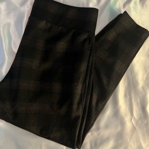 Plaid slacks